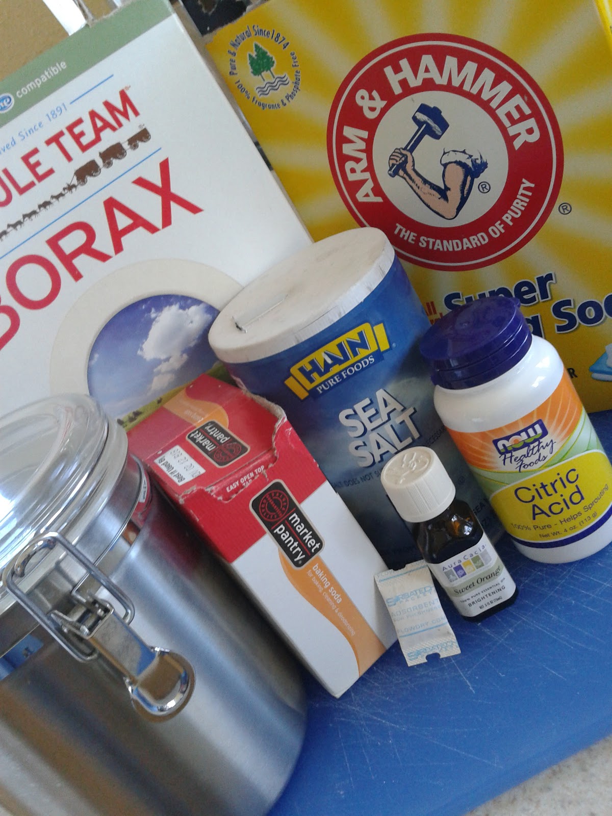 4 Acres Farm Homemade Dishwasher Soap and Rinse Aid