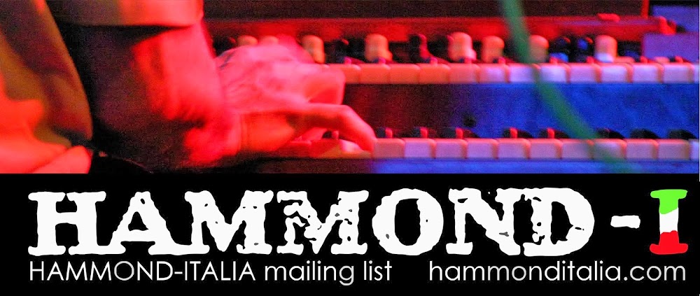 Hammond-Italia - the blog
