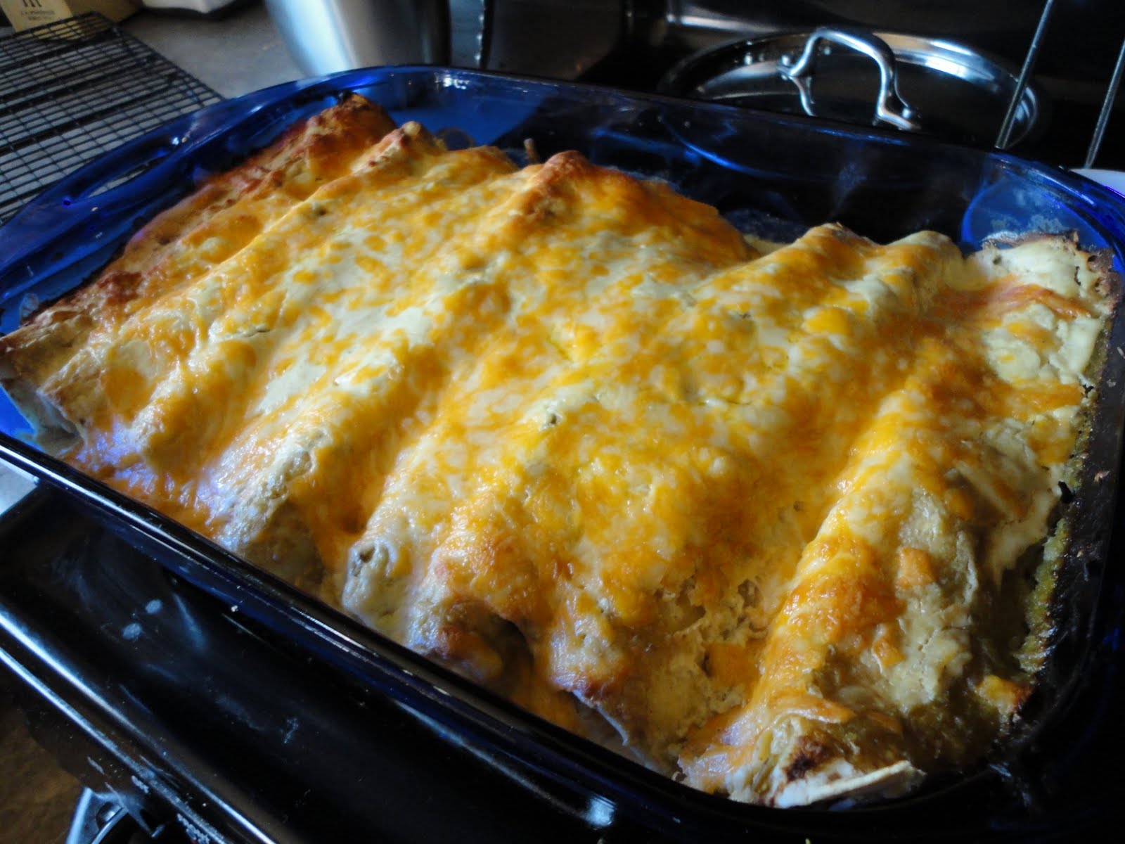 The Frickin Chicken Enchilada Suiza