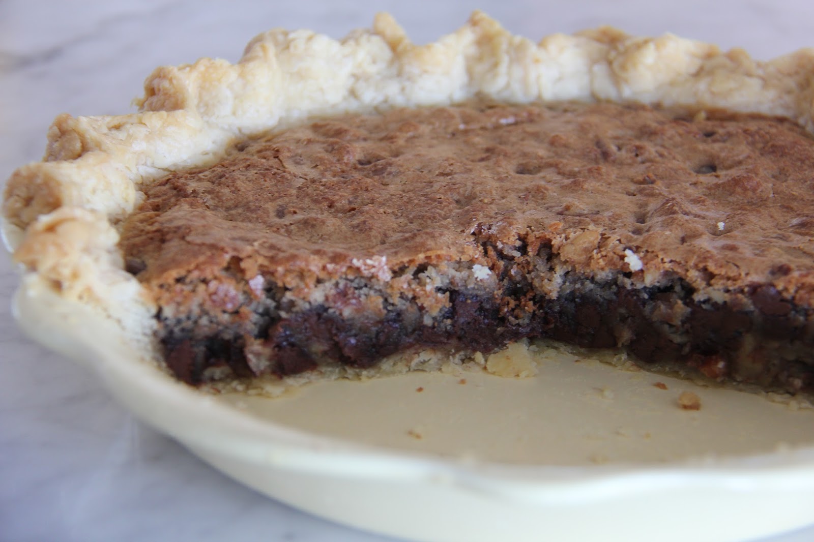 A Bountiful Kitchen Original Toll House Pie