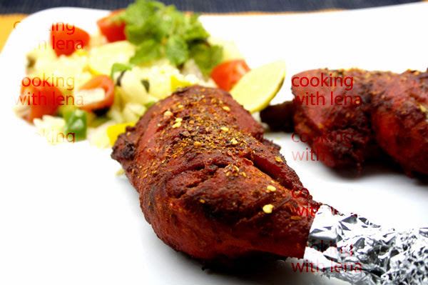 Tandoori chicken baked