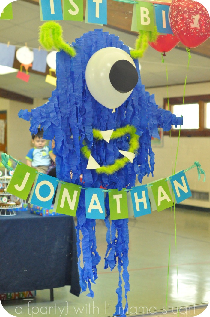 A Day With Lil Mama Stuart Monster First Birthday Party