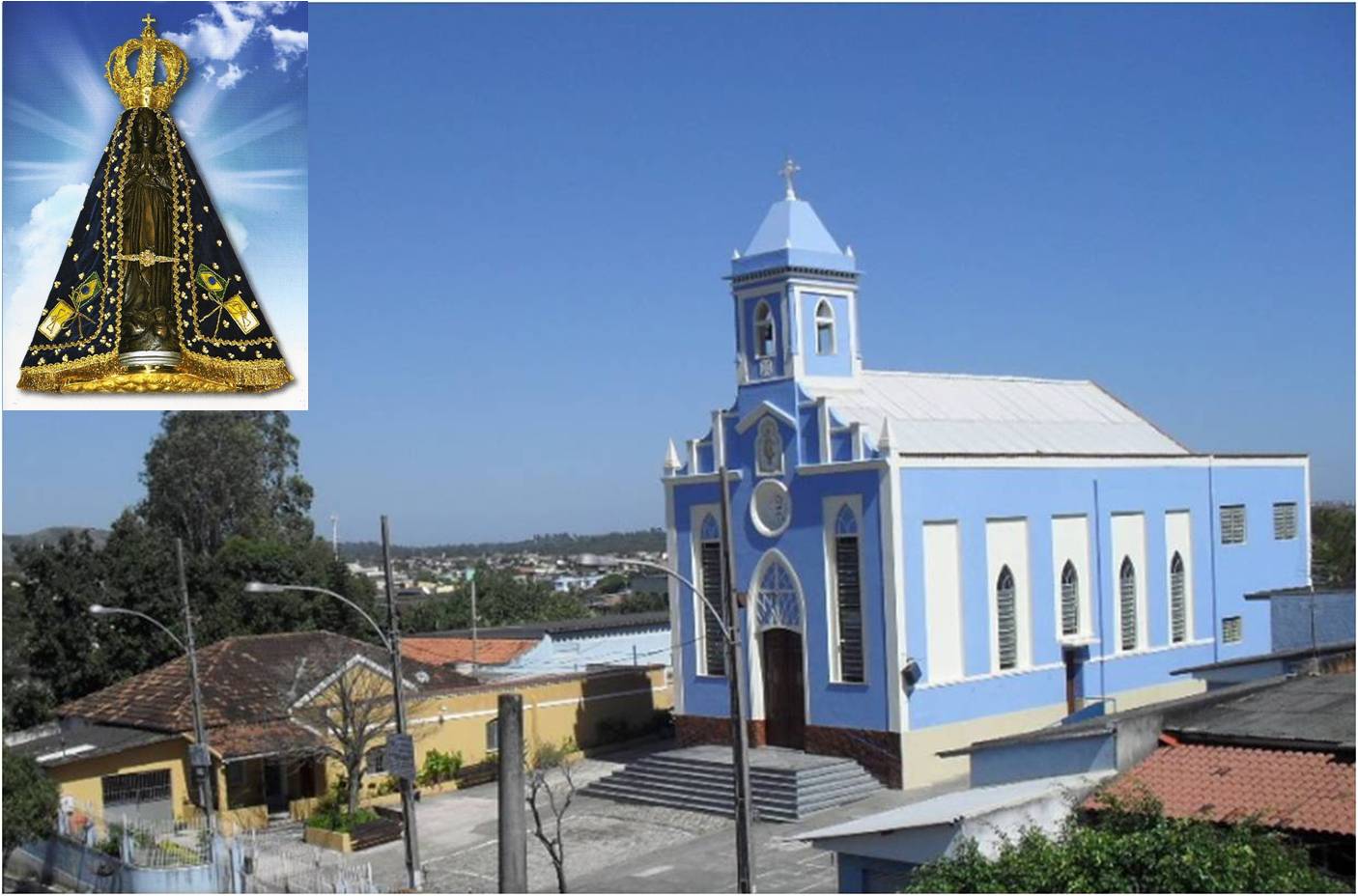 IMAGEM PEREGRINA DE NOSSA SENHORA APARECIDA CHEGA A PARÓQUIA NOSSA SENHORA DE FÁTIMA EM PACIÊNCIA -