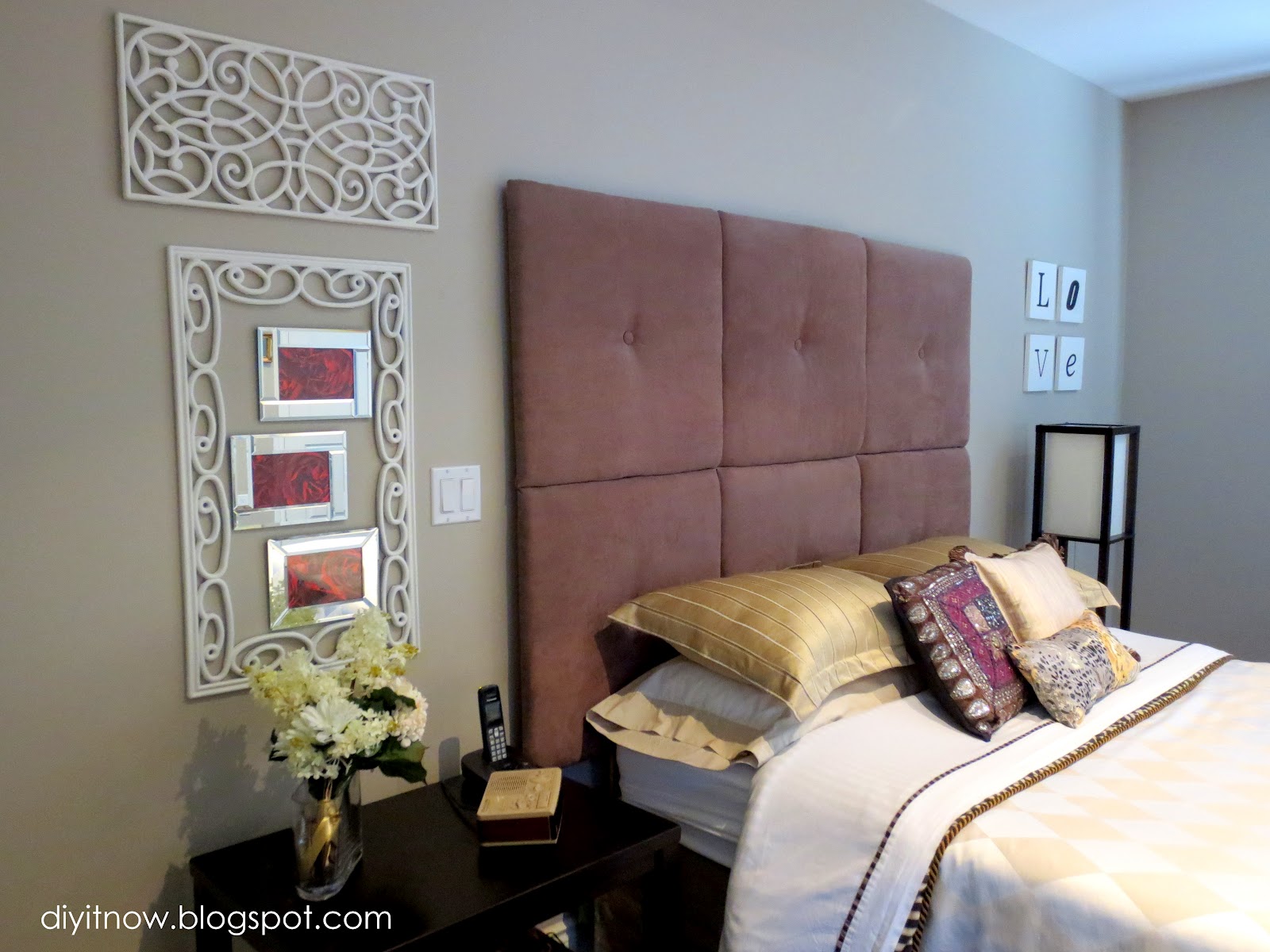 DIY it Now!: BEDROOM MAKEOVER, WITH MANY DIY PROJECTS