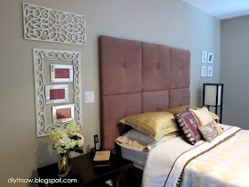 DIY it Now!: BEDROOM MAKEOVER, WITH MANY DIY PROJECTS