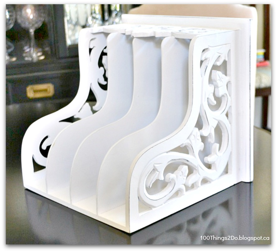 100 Things 2 Do Magazine rack turned Charging Station