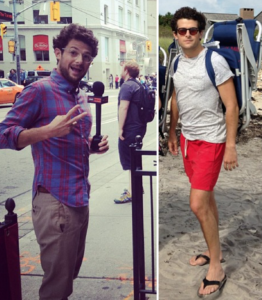 my new plaid pants: Gratuitous Jacob Soboroff