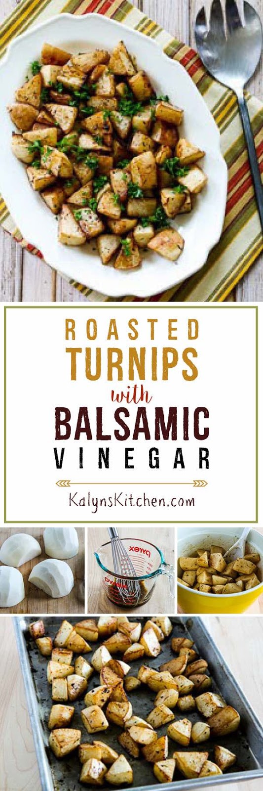 Roasted Turnips with Balsamic Vinegar and Thyme Kalyn's Kitchen