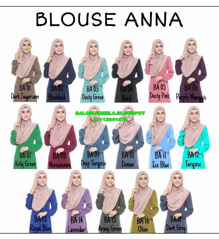 BLOUSE MUSLIMAH ANNA