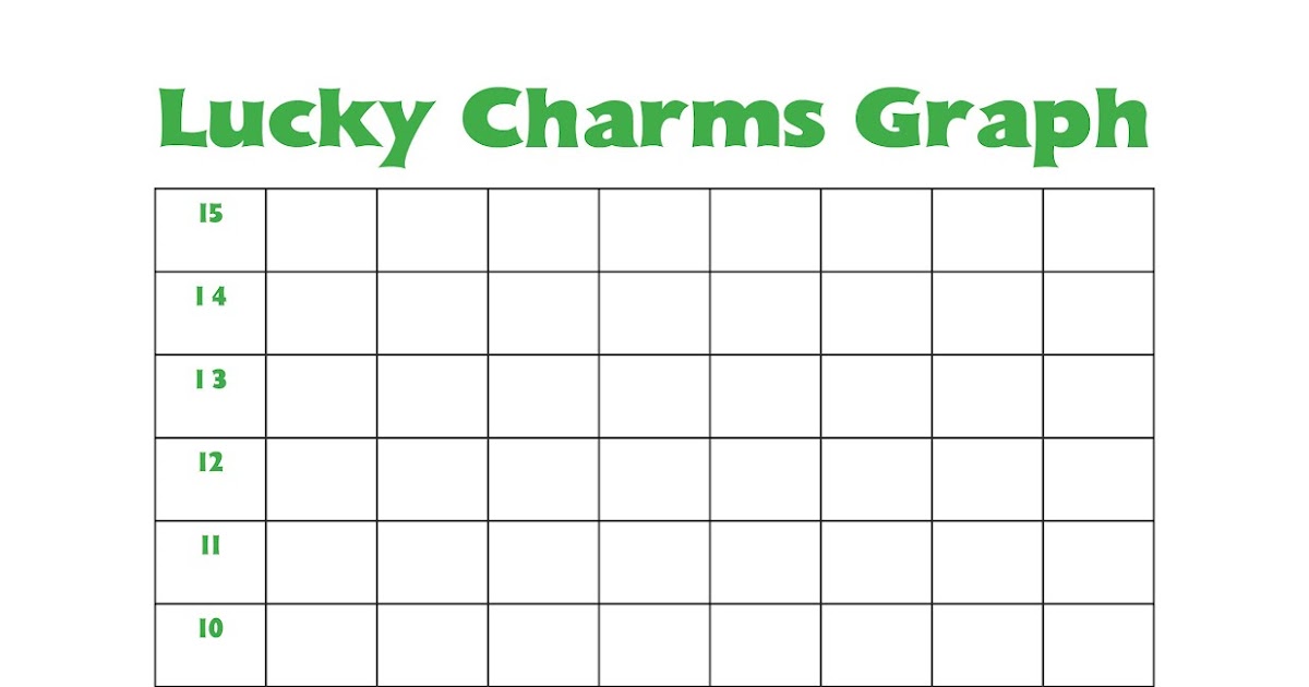 supervising from the couch Lucky Charms Graph