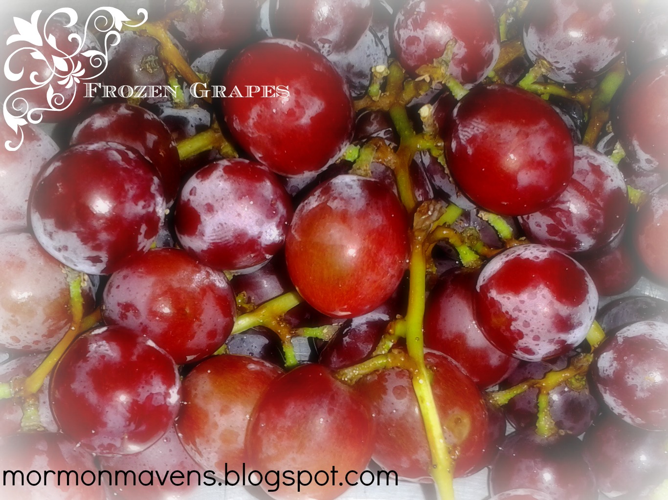 Mormon Mavens in the Kitchen Frozen Grapes
