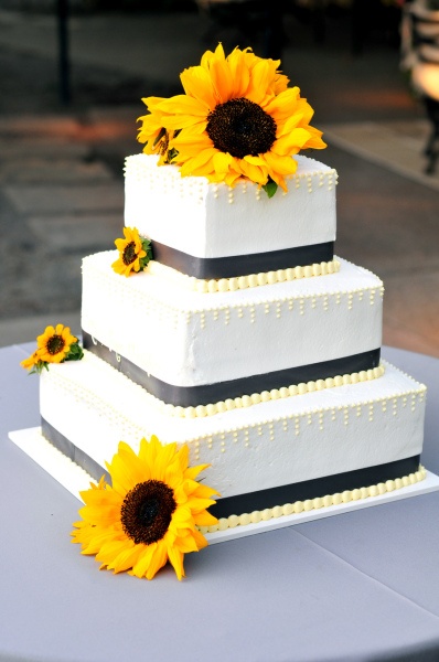 Los girasoles, flores perfectas para una boda