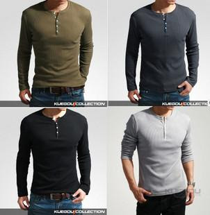T-Shirt Lengan Panjang Cowok Pria T-Shirt Lengan Panjang Cowok Pria