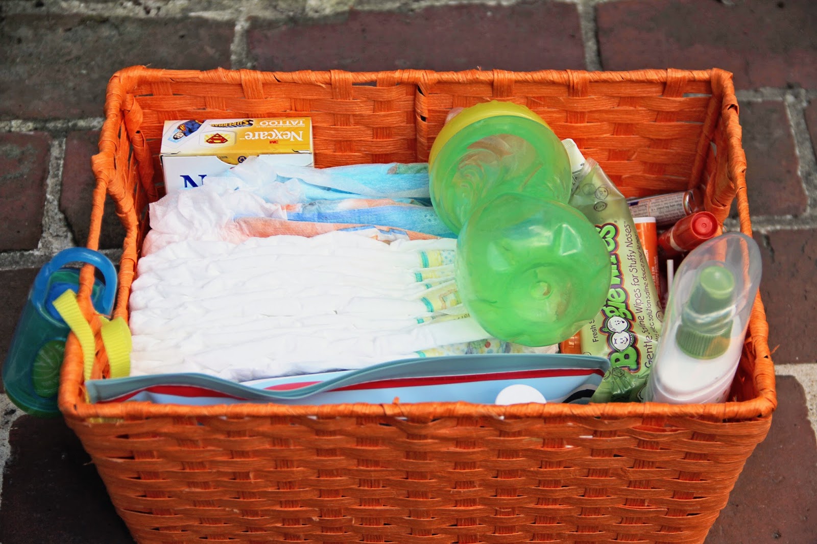 Running from the Law DIY Diaper Changing Car Kit