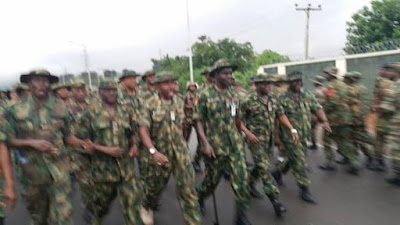  Photos: Chief of Army Staff joins soldiers in early morning jogging exercise 