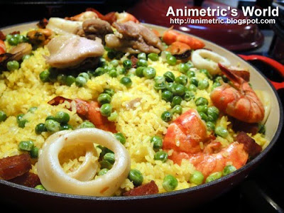 Paella at Cafe Ilang-Ilang in Manila Hotel