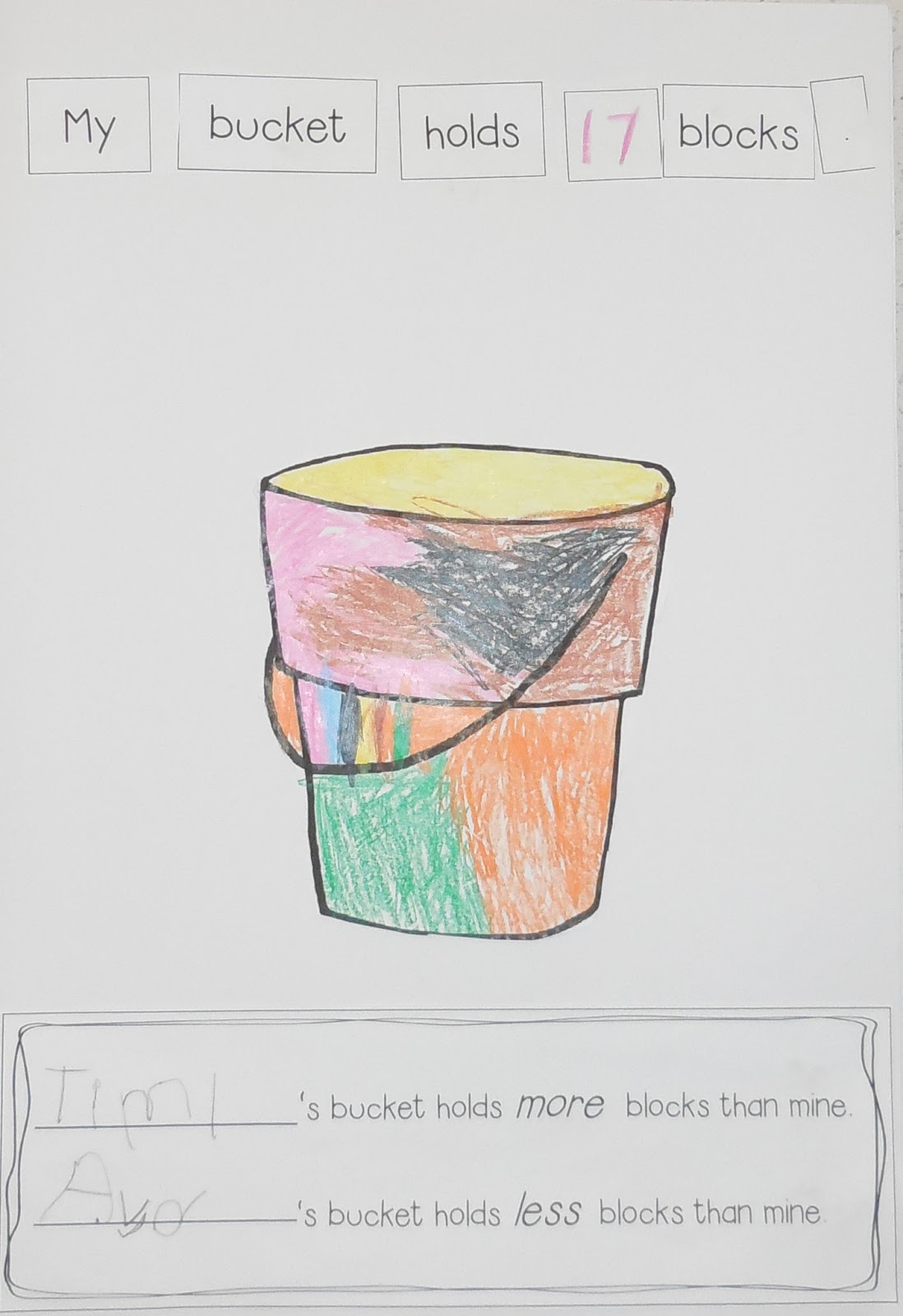 Early Years Fun Jack and Jill's Bucket... A Measurement Activity