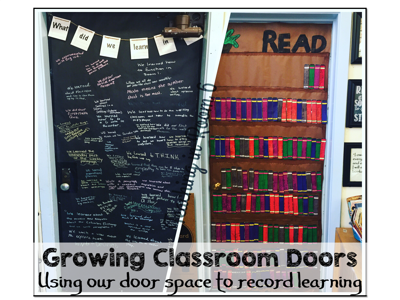 My Classroom Doors Teaching in Room 6