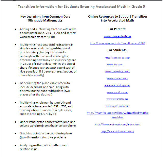 May Watts Team 3 Blog: Accelerated Math
