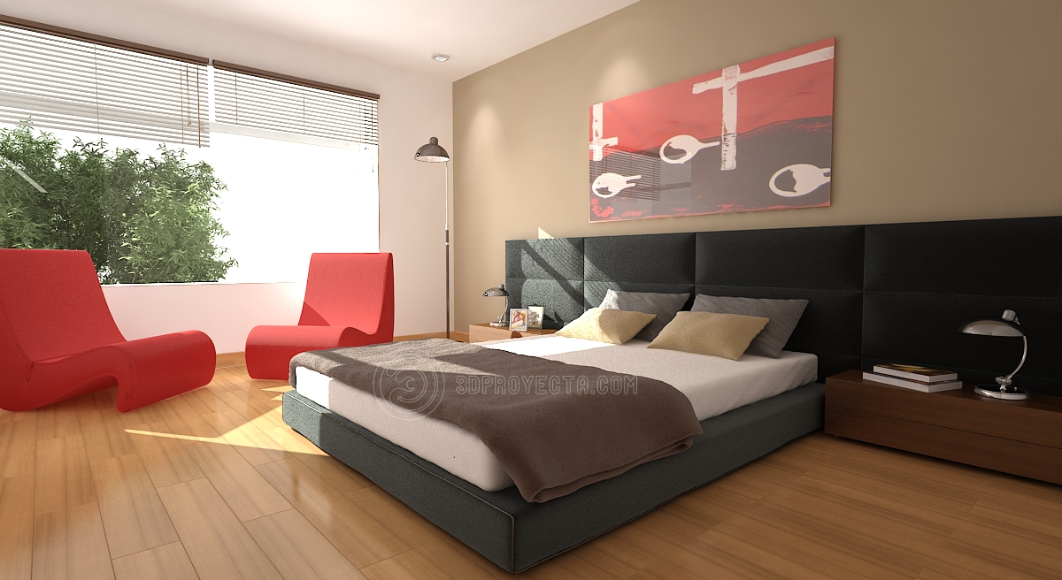 Decoracion Actual de moda: Dormitorios de color marrón chocolate