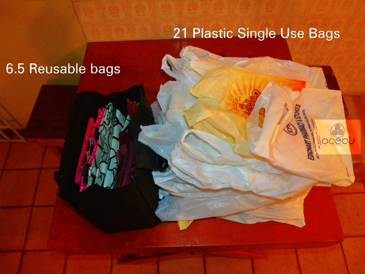 Reusable Bag Program Say No to Plastic Nigeria Reusable Bags vs