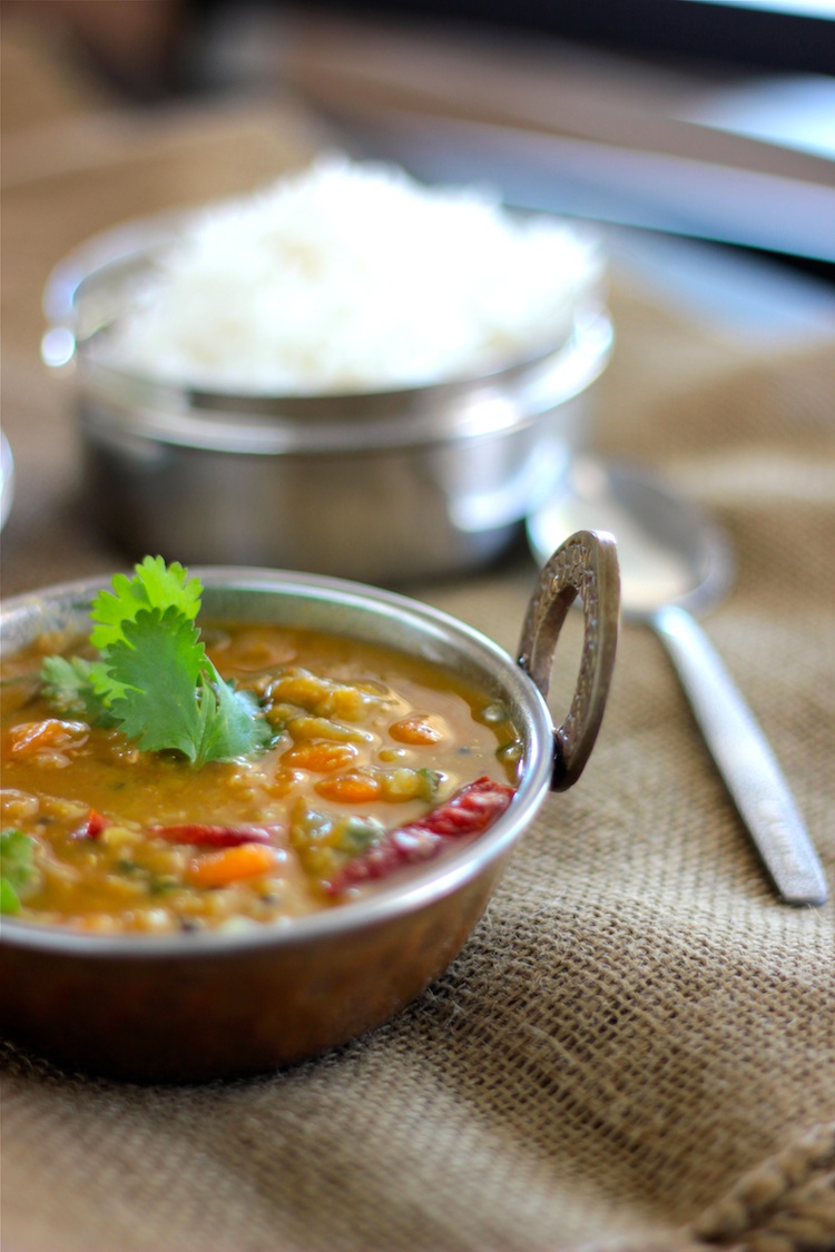 Blessings From My Kitchen: Sambar- South Indian lentil and vegetable stew