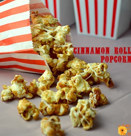 A Latte With Ott A Cinnamon Roll Popcorn