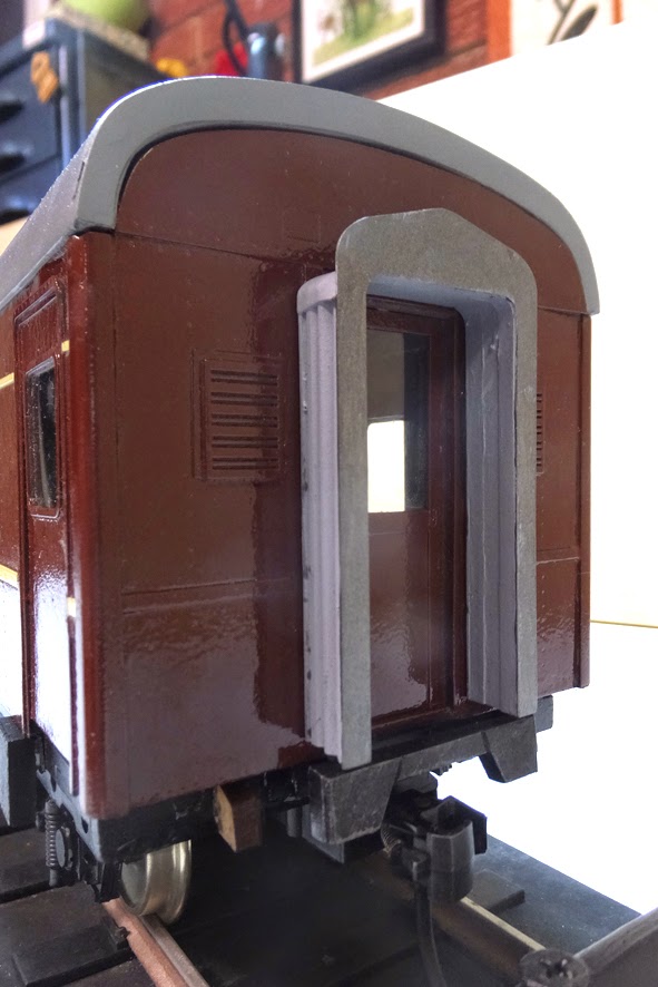 Barnardbuilt 1/32nd NSW "RUB" train carriages