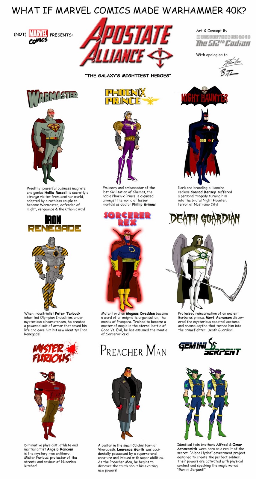 if DC comics had invented 40k...... Heroes+02+-+Apostate+Alliance