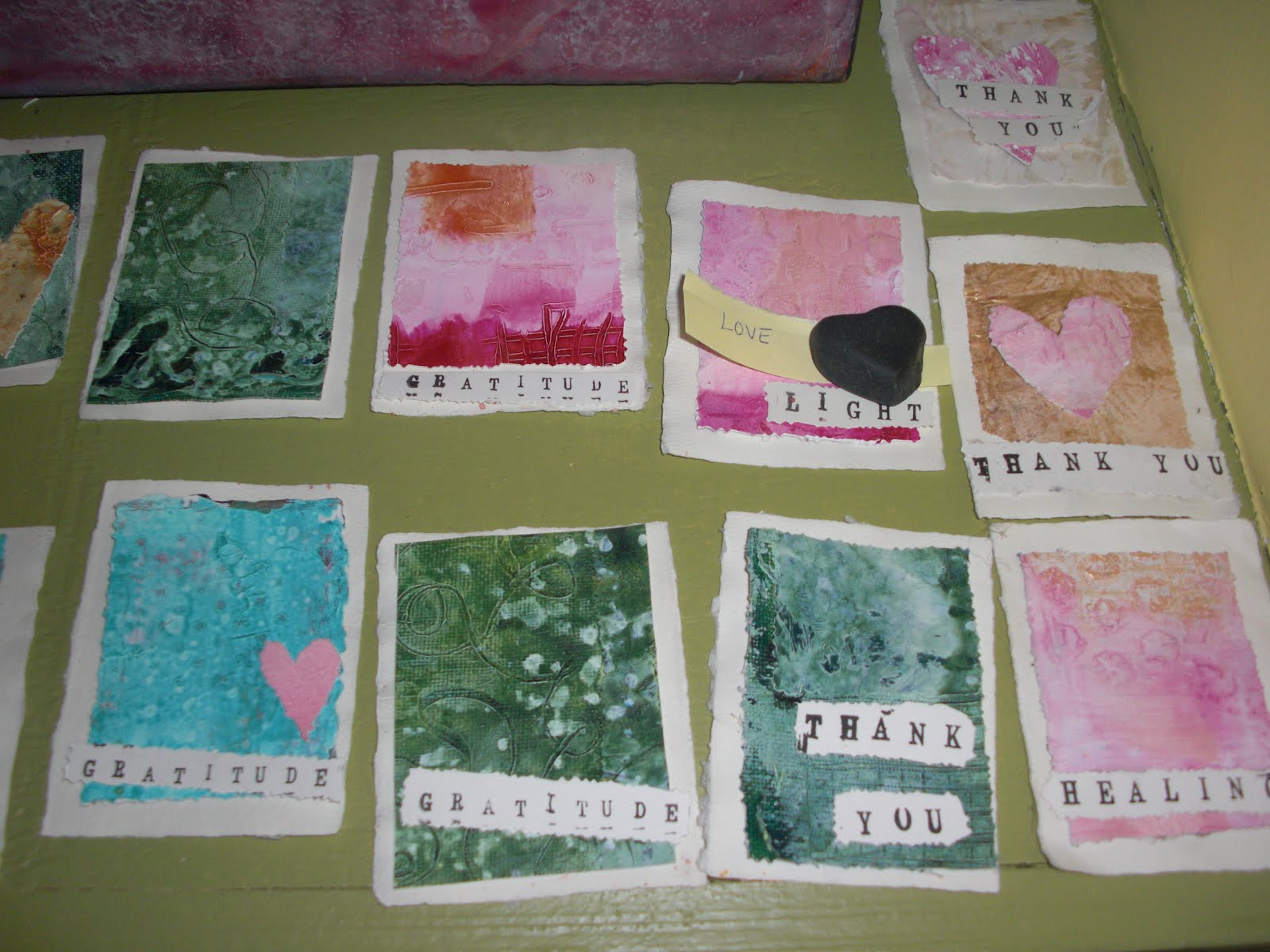 DebChaney Creative Inspiration Artist Trading Cards (ATCs)