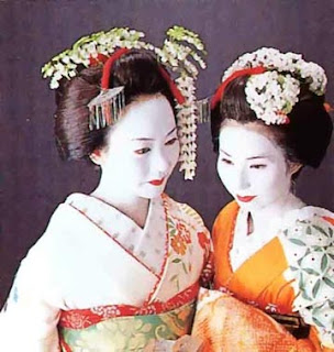Gion Kobu Geisha Und Maiko Haarstile Teil 1