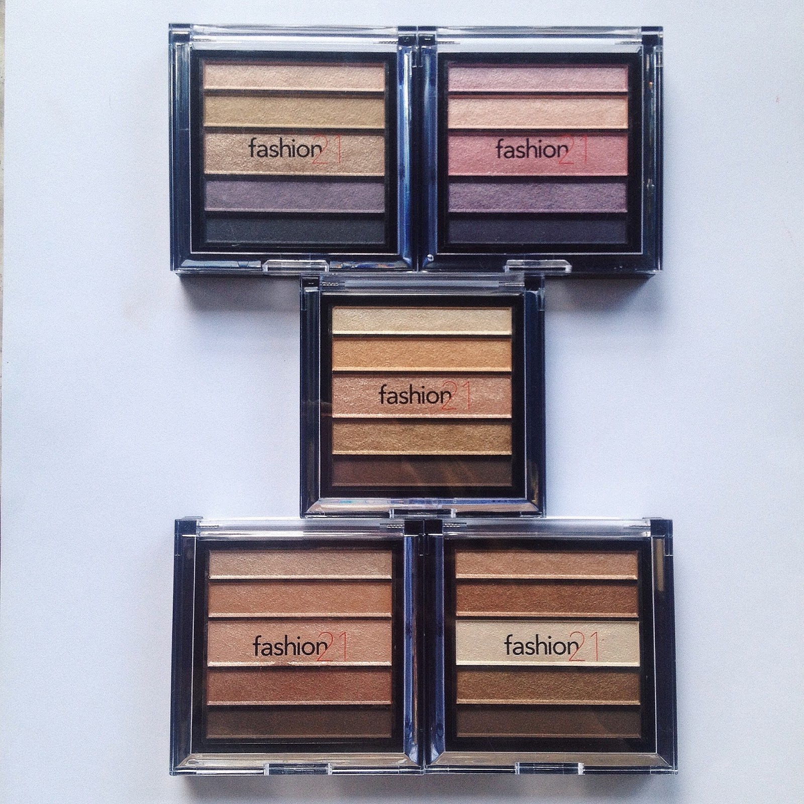 Tanya Natazsha FASHION 21 COSMETICS EYESHADOW KIT REVIEW