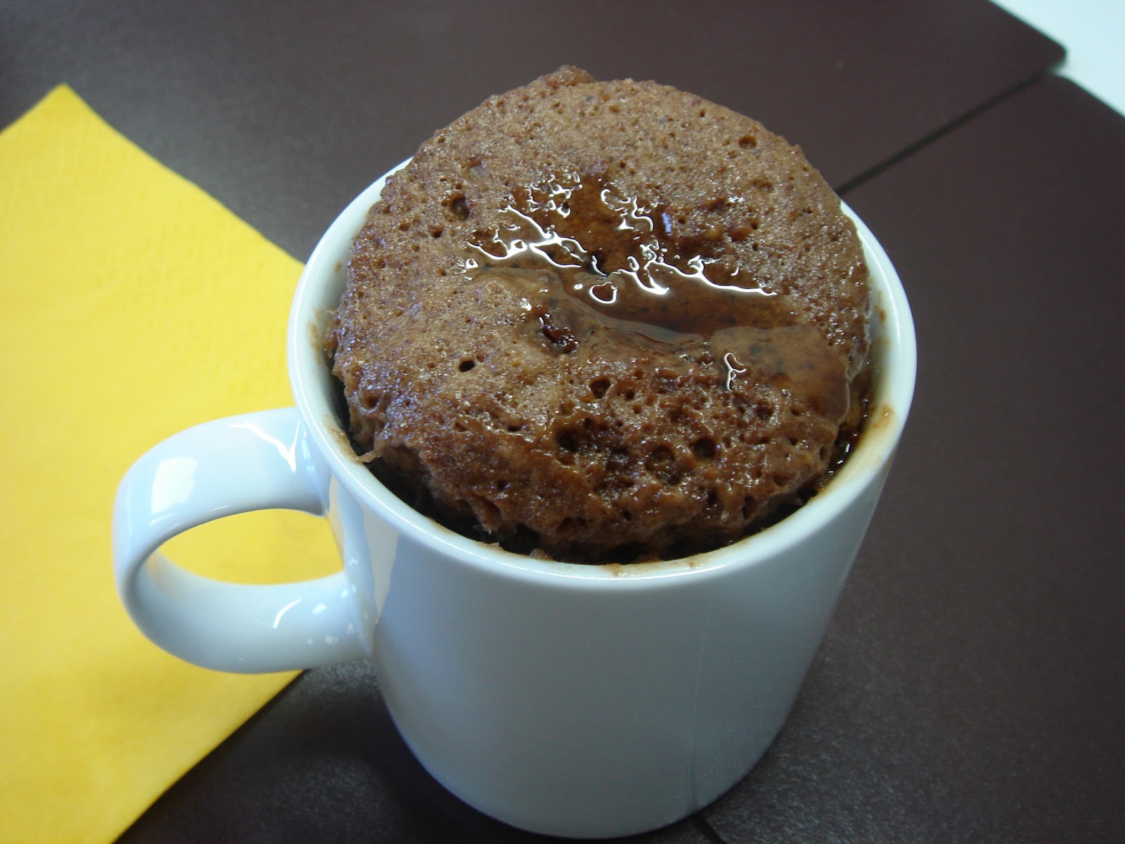 Louise and the style world Mug Cake in the microwaves!