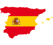 Spain-flag map