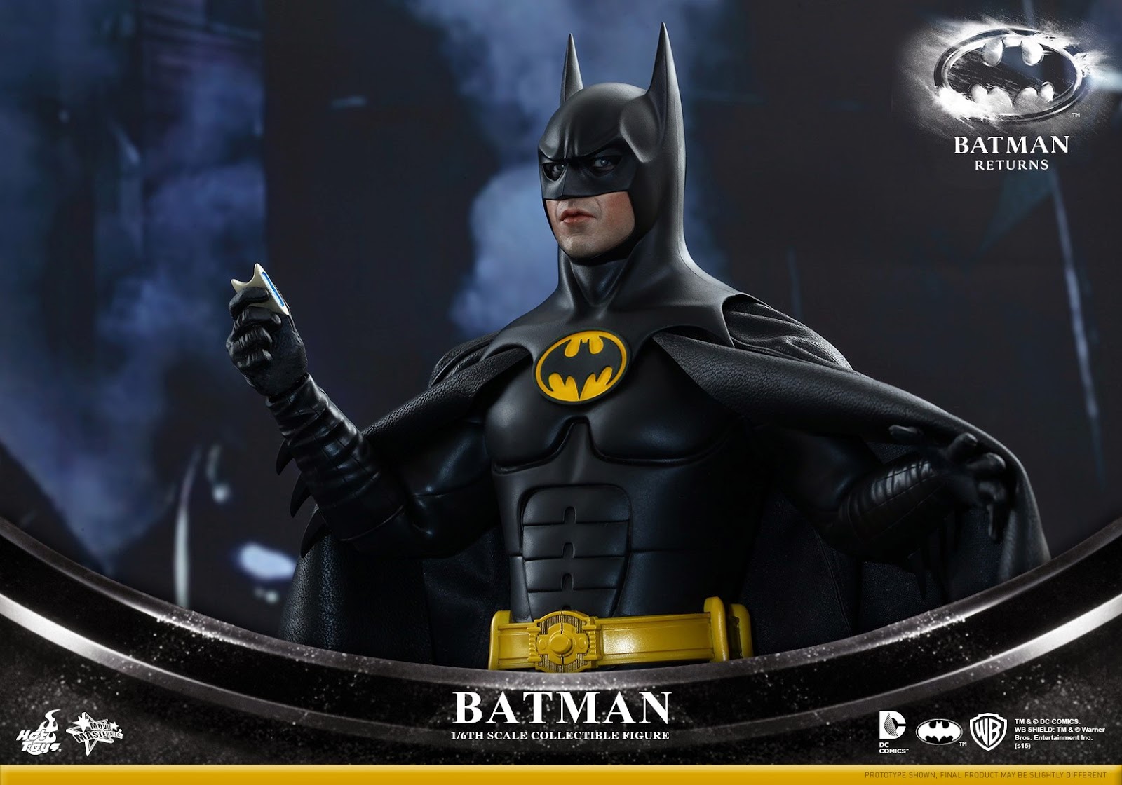 toyhaven Hot Toys "Batman Returns" 1/6th Batman & Bruce Wayne (Michael