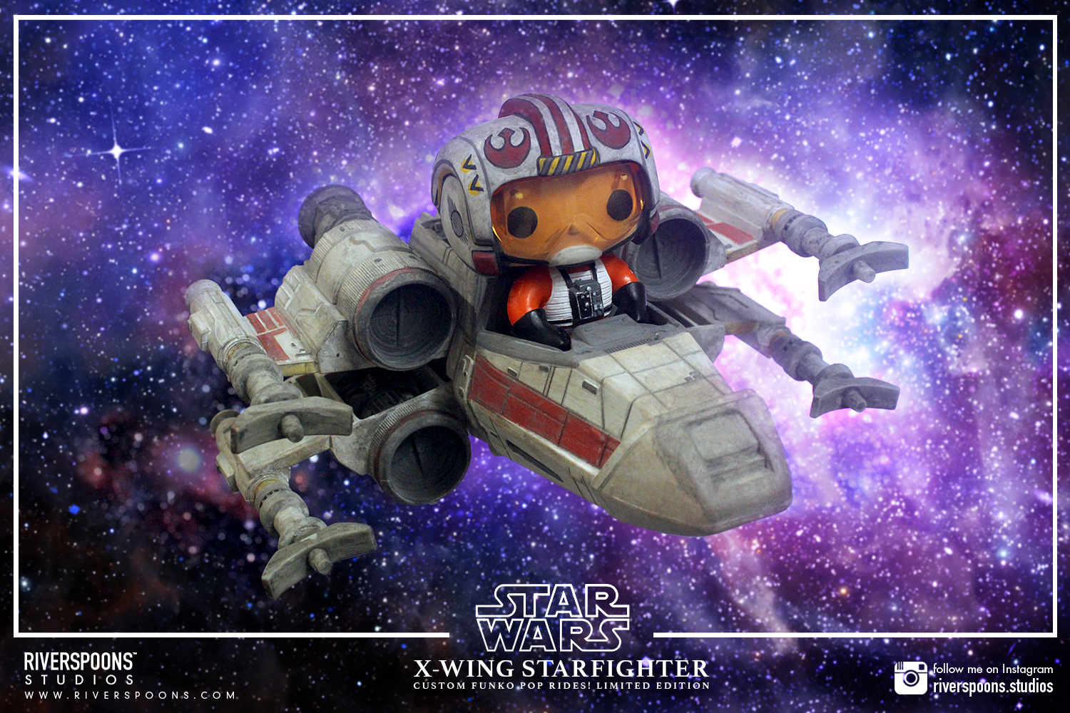 Riverspoons Studios Riverspoons Studios XWing Starfighter Custom Pop