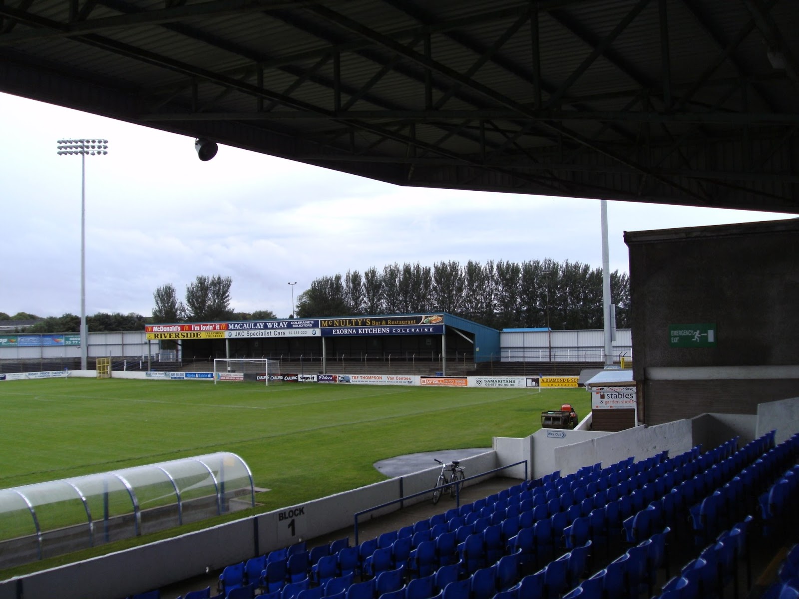 Extreme Football Tourism NORTHERN IRELAND Coleraine FC