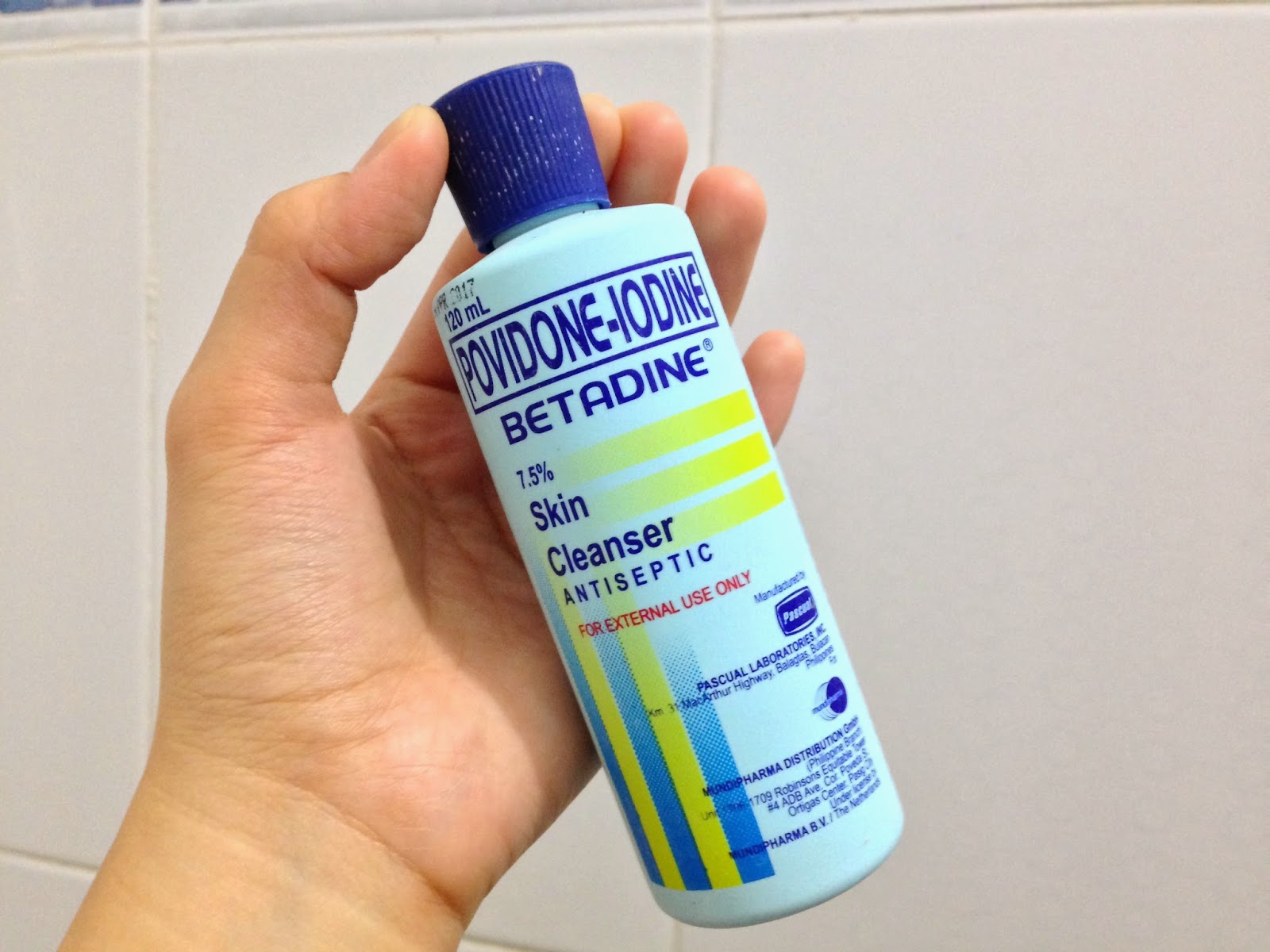Live, Laugh, Love with Gladz Powerful Skin Germ Killer Betadine