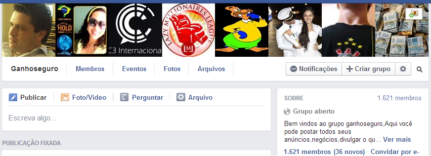 GRUPO FACEBOOK:  Ganhoseguro