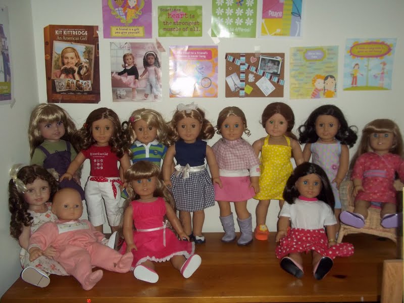 American Girl Friends My Doll Display!