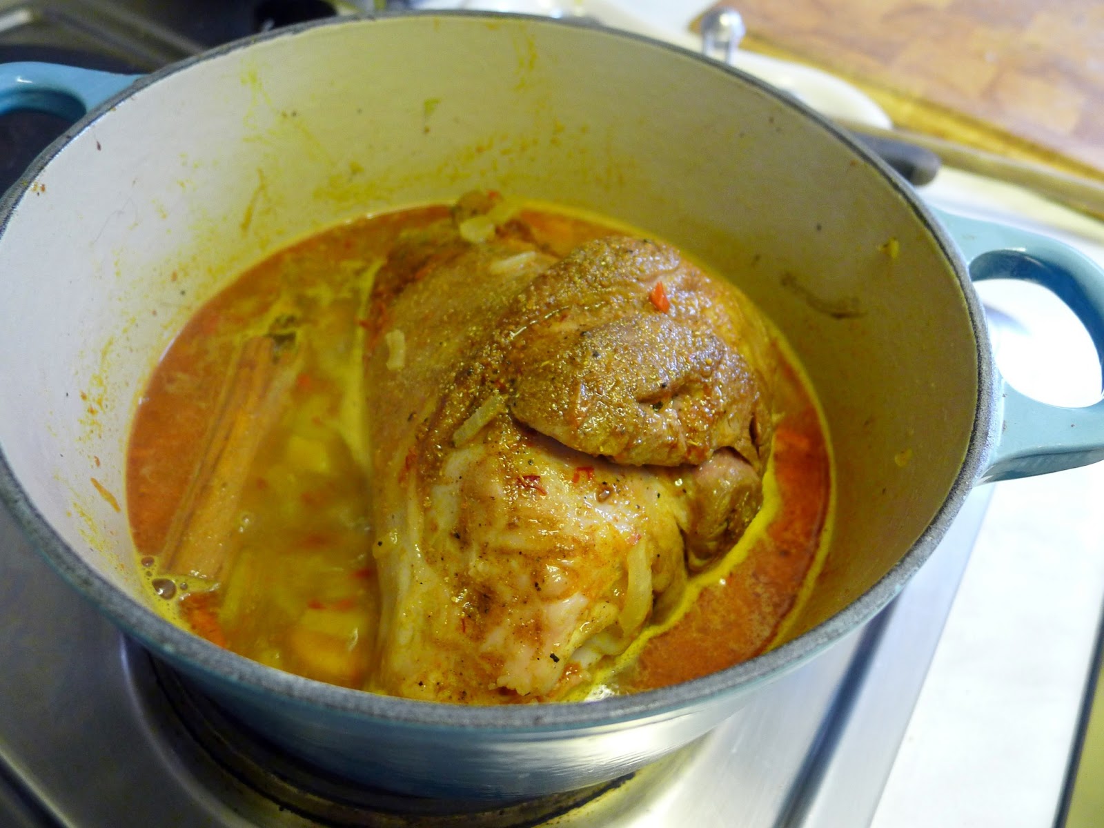 Culinary Adventures in London Lamb Shank Tagine