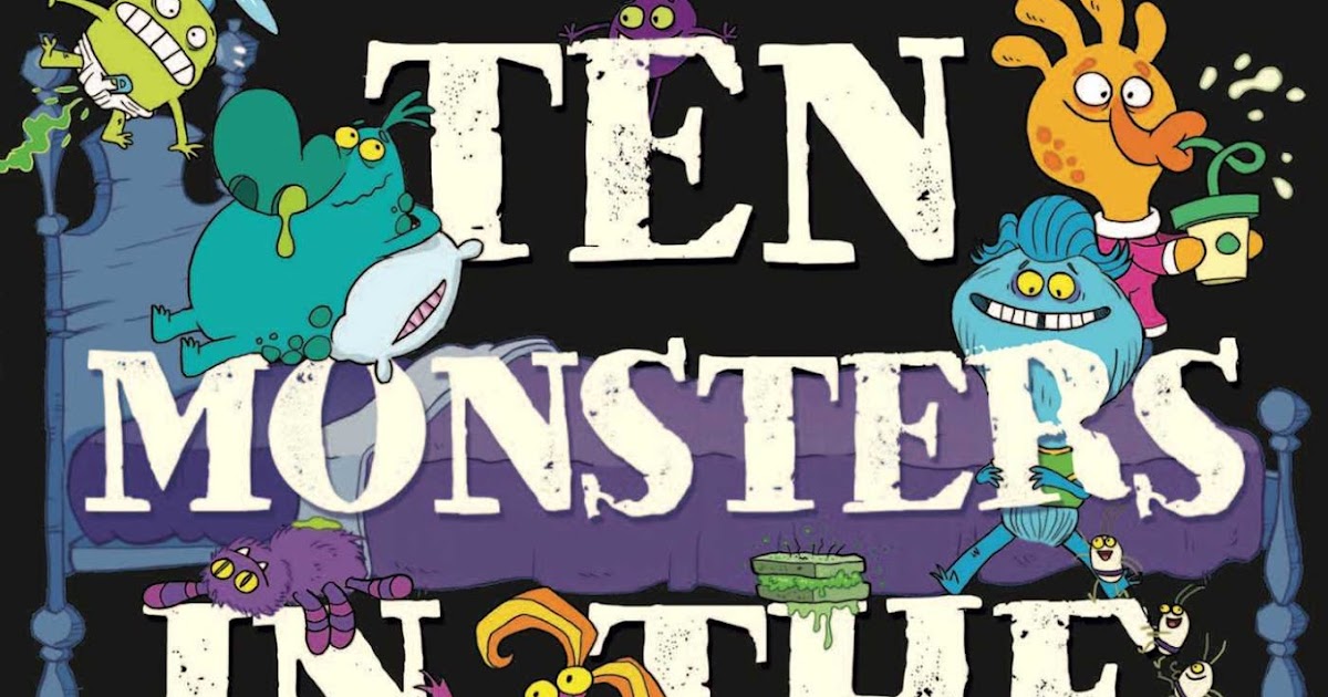KISS THE BOOK Ten Monsters in the Bed by Katie Cotton ADVISABLE