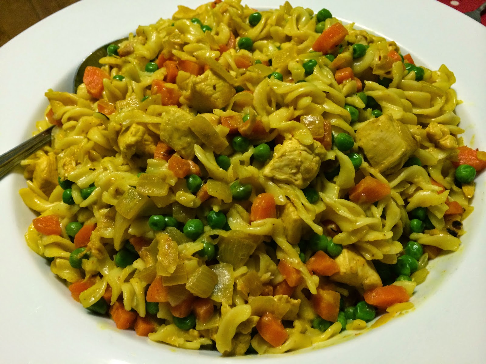 Creamy Curried Chicken Pasta A Dash Of Flavour Printable Recipes
