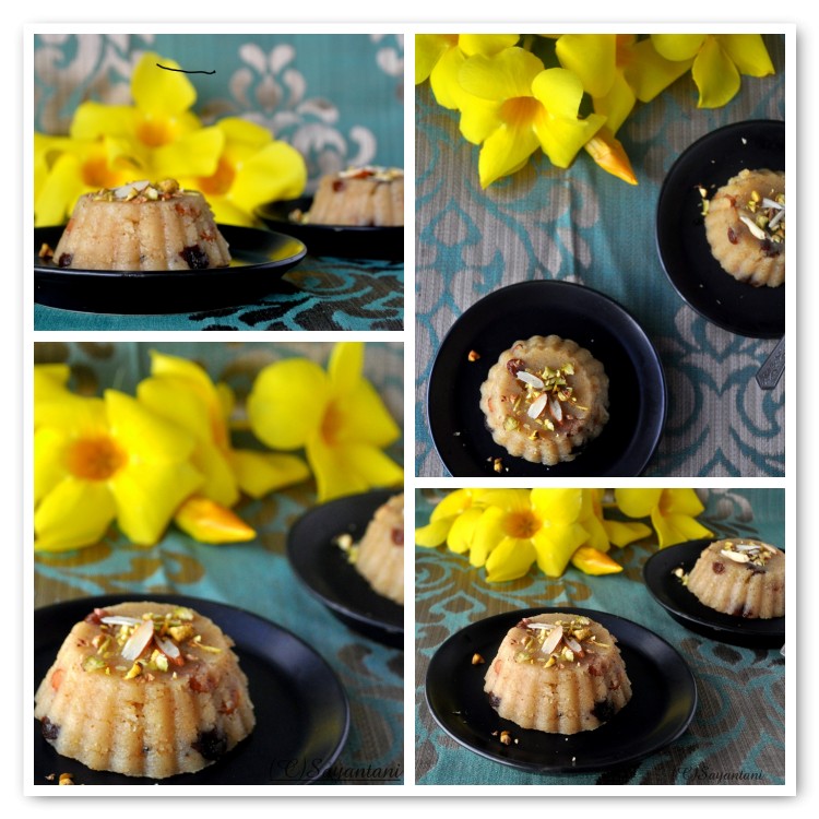 Mohonbhog (Bengali style Semolina Halwa) A Homemaker's Diary