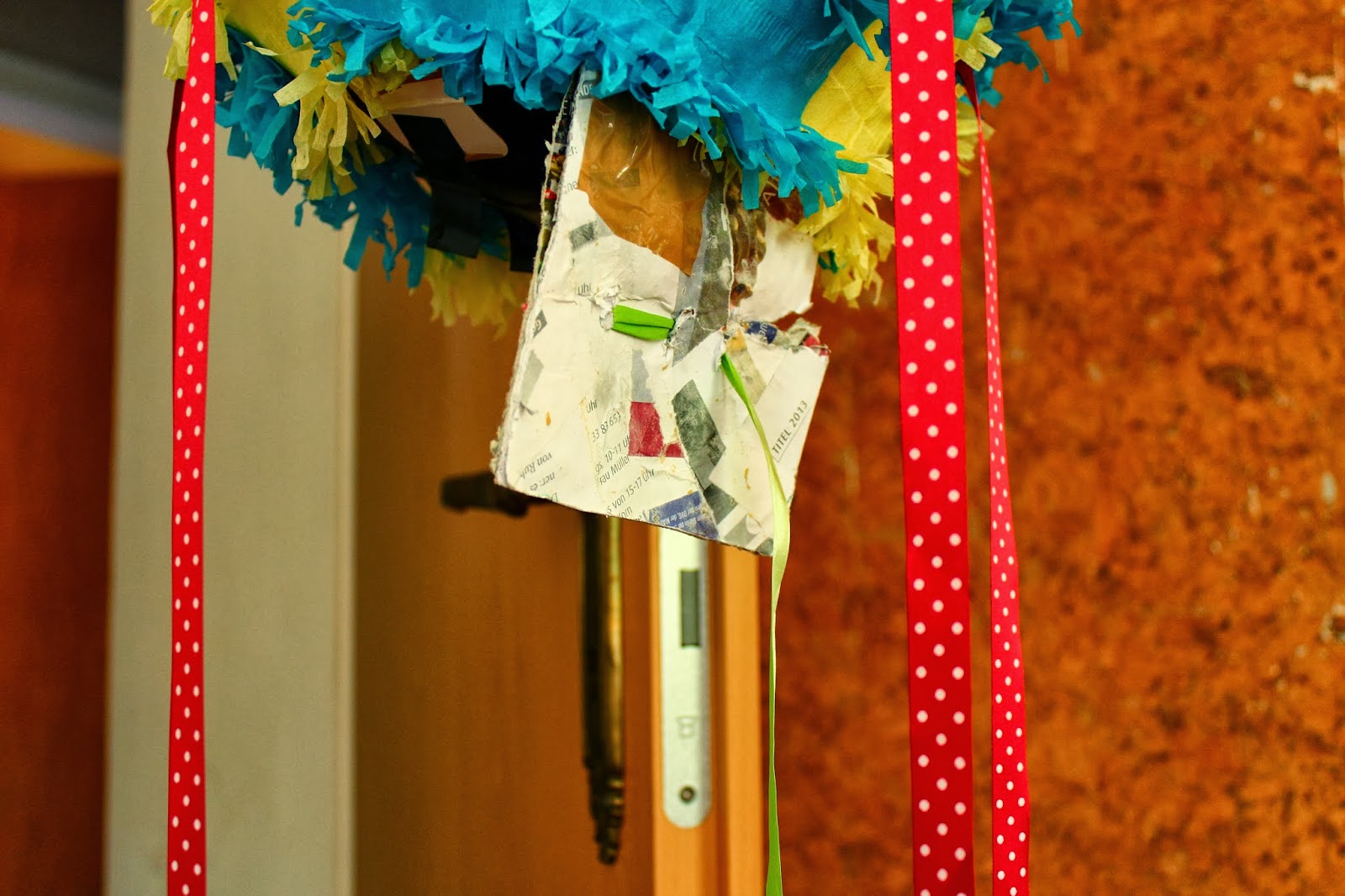 HookPaperScissors Pull String Piñata DIY