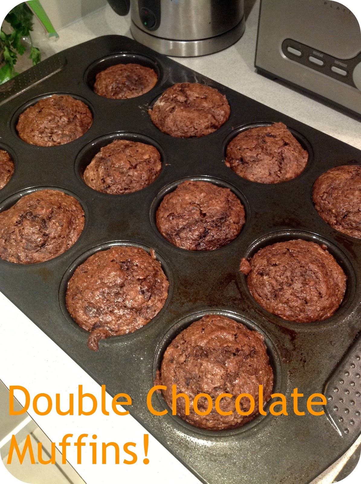It's Marie Made! Double Chocolate Chip Muffins
