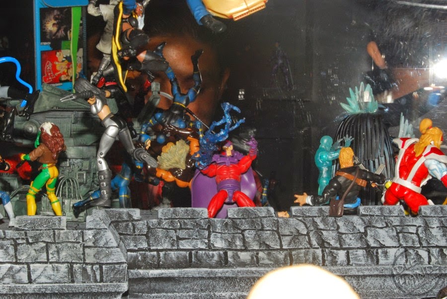 Idle Hands SDCC 2014 Hasbro's Mind Blowing Marvel Action Figure Diorama