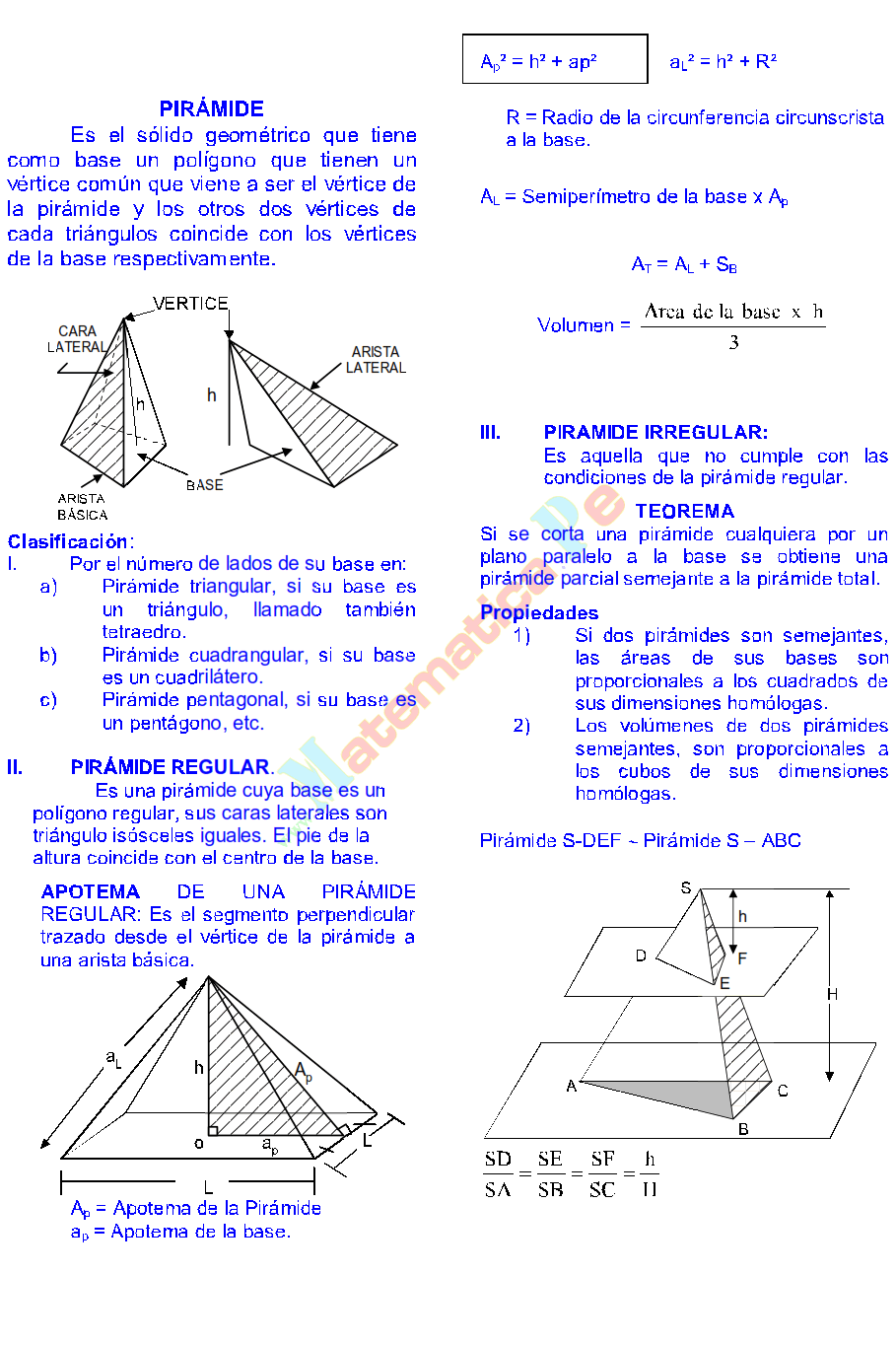 EJERCICIOS GEOMETRIA VOLUMEN ejercicios geometria volumen:
