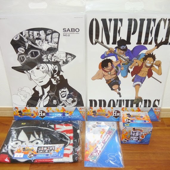 ドラゴンボール ワンピース貧乏まっしぐら 一番くじ ワンピース 熱き絆編 を引いてきた ２日目