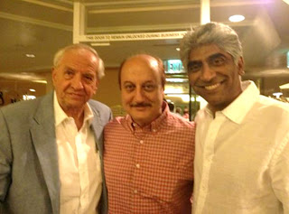 Anupam Kher promotes his movie 'Silver Linings Playbook' in LA
